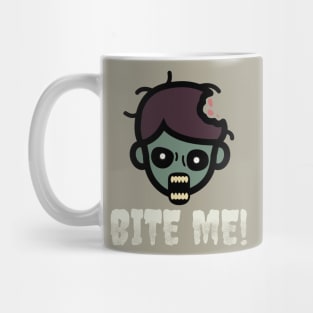 Bite Me Zombie Mug